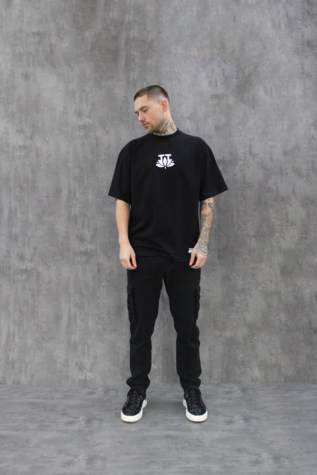 Tom Trims x Dlux Black T-shirt