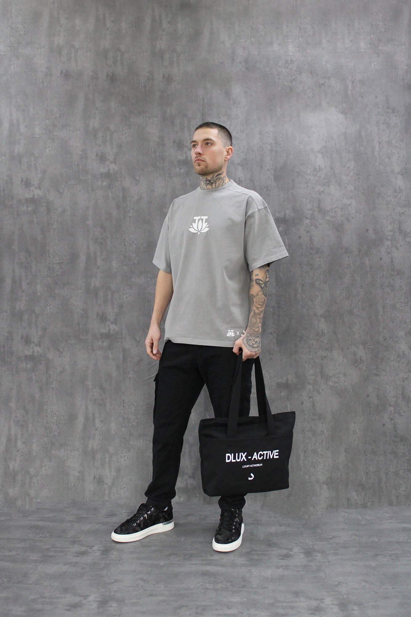 Tom Trims x Dlux Light Grey T-shirt